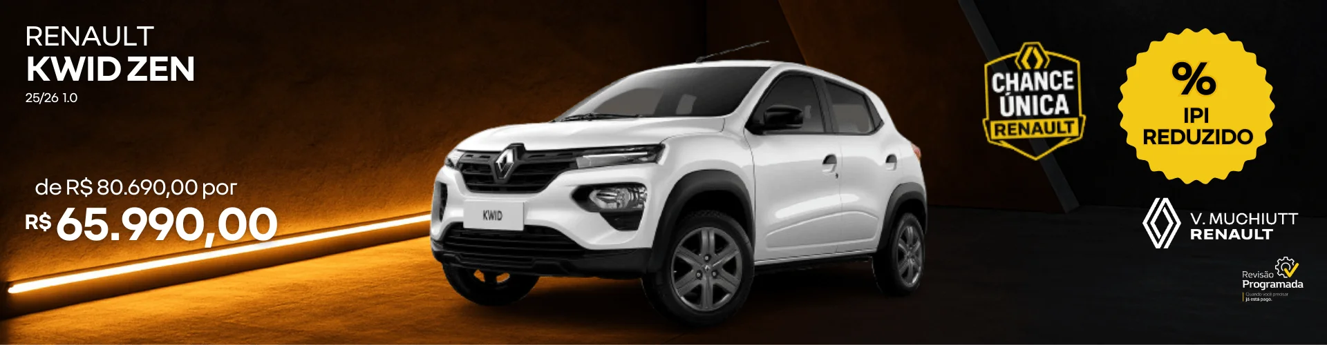 Kwid Zen Preço